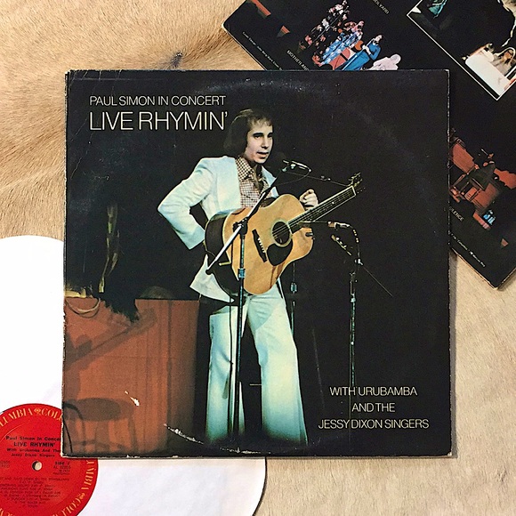 Vinyl Records Other - Paul Simon -“Paul Simon In Concert Live Rhymin’”LP